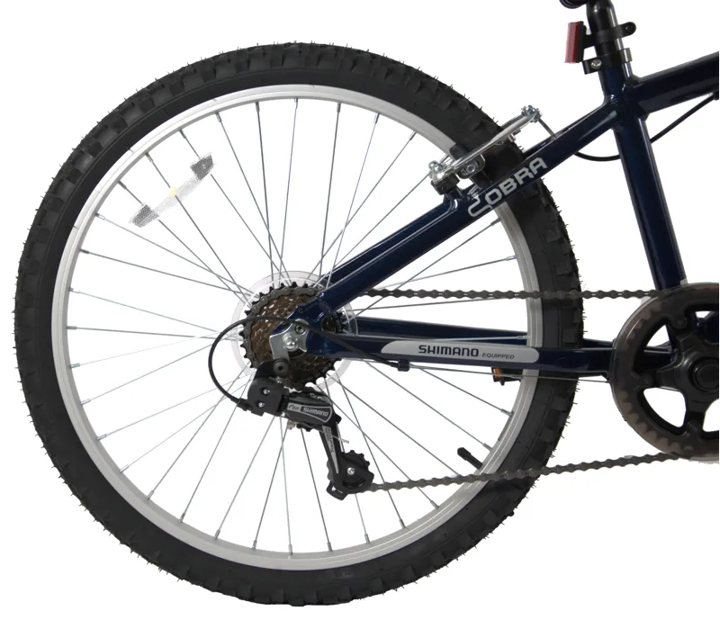 Ammaco Cobra 24 Inch Wheel Kids Bike Blue-1